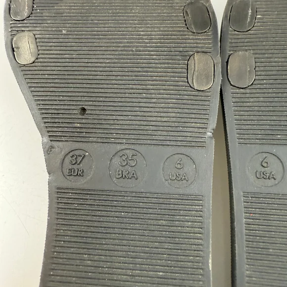 Ipanema x Gisele Bündchen tong sandals Black Gold Butterfly Sandals US 6 - Picture 8 of 9